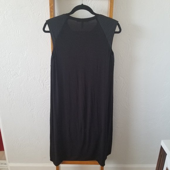 BCBGMaxazria Black Tee Shirt Dress Sz Small - Picture 5 of 5